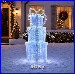 Member's Mark 6' Pre-Lit Crystal Iced Giftbox Member's Mark 6' Pre-Lit Crystal Iced Giftbox