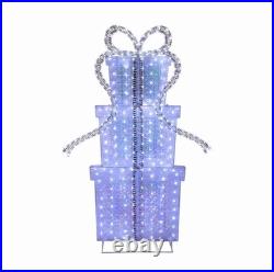 Member's Mark 6' Pre-Lit Crystal Iced Giftbox