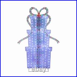 Member's Mark 6' Pre-Lit Crystal Iced Giftbox