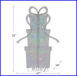 Member's Mark 6' Pre-Lit Crystal Iced Giftbox