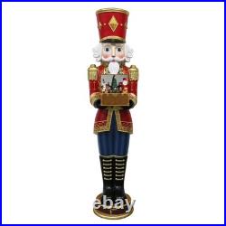 Member's Mark 6' Pre-Lit Grand Nutcracker with Music Box