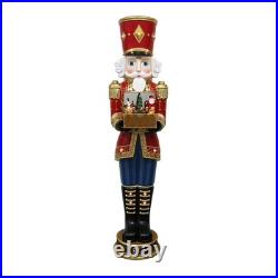 Member's Mark 6' Pre-Lit Grand Nutcracker with Music Box