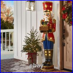 Member's Mark 6' Pre-Lit Grand Nutcracker with Music Box