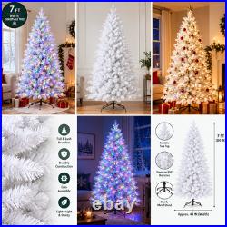 Member's Mark 7 Linden Fir Pre-Lit White Christmas Tree