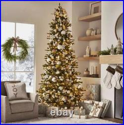 Member's Mark 7ft Linden Fir Slim Prelit Christmas Tree with Lights NEW Member's Mark 7ft Linden Fir Slim Prelit Christmas Tree with Lights NEW