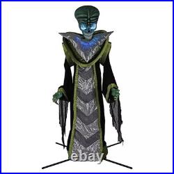 Member's Mark 8.5' Pre-Lit Animatronic Alien Spooky Outdoor Halloween Decor Prop Member's Mark 8.5' Pre-Lit Animatronic Alien Spooky Outdoor Halloween Decor Prop