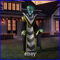 Member's Mark 8.5' Pre-Lit Animatronic Alien Spooky Outdoor Halloween Decor Prop Member's Mark 8.5' Pre-Lit Animatronic Alien Spooky Outdoor Halloween Decor Prop