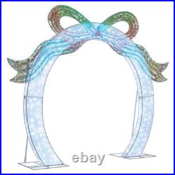 Member's Mark 8' Pre-Lit Color Changing Bow Arch New