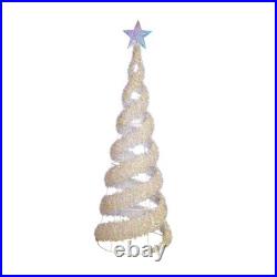 Member's Mark 8' Pre-Lit Iridescent LED Color-Changing Spiral Christmas Tree Member's Mark 8' Pre-Lit Iridescent LED Color-Changing Spiral Christmas Tree