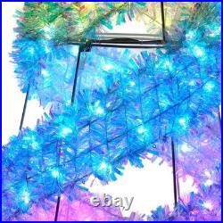 Member's Mark 8' Pre-Lit Iridescent LED Color-Changing Spiral Christmas Tree Member's Mark 8' Pre-Lit Iridescent LED Color-Changing Spiral Christmas Tree