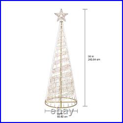 Member's Mark 8' Pre-Lit Pop-Up Micro Light Tree