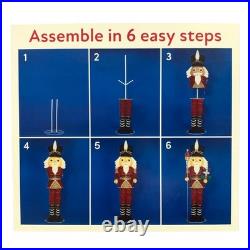 Member's Mark 8' Pre-Lit Pop-Up Twinkling Nutcracker Holiday Yard Decor