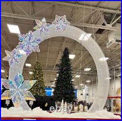Member's Mark 8' Pre-Lit Snowflake Outdoor Holiday Decor