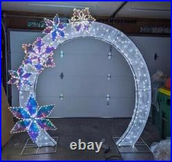 Member's Mark 8' Pre-Lit Snowflake Outdoor Holiday Decor