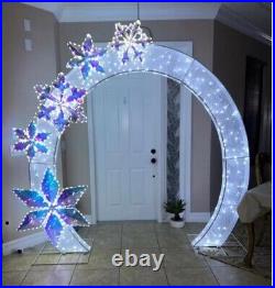 Member's Mark 8' Pre-Lit Snowflake Outdoor Holiday Decor