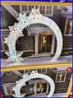 Member's Mark 8' Pre-Lit Snowflake Outdoor Holiday Decor