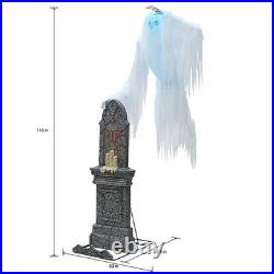 Member's Mark 9' Pre-Lit Animated Ghostly Skeleton Spooky Halloween Decor Prop Member's Mark 9' Pre-Lit Animated Ghostly Skeleton Spooky Halloween Decor Prop