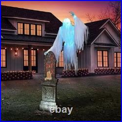 Member's Mark 9' Pre-Lit Animated Ghostly Skeleton Spooky Halloween Decor Prop Member's Mark 9' Pre-Lit Animated Ghostly Skeleton Spooky Halloween Decor Prop