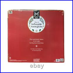 Member's Mark 9ft Pre-Lit Airblown Inflatable Snowglobe, Santa and Swirling Snow Member's Mark 9ft Pre-Lit Airblown Inflatable Snowglobe, Santa and Swirling Snow