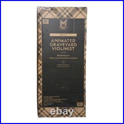 Member's Mark 9ft Pre-Lit Animated Graveyard Violinist, Black