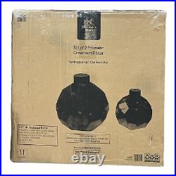 Member's Mark Indoor/Outdoor Pre-Lit Prismatic Ornament Decor, 16 & 23 Tall