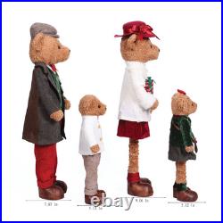 Member's Mark Plush Bear Family, Set of 4, FREE-SAME-DAY-SHIP