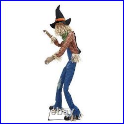 Member's Mark Pre-Lit 8' Towering Scarecrow Free Shipping