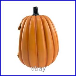 Member's Mark Pre-Lit Pumpkin Scene 13.75in Halloween Decor 2 Pack LED