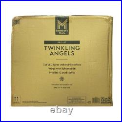 Member's Mark Pre-Lit Twinkling Angels Holiday Yard Decor, Set of 3