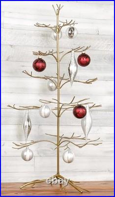 Metal Ornament Display Tree Gold Finish 36in Jewelry Jewelry Accessory