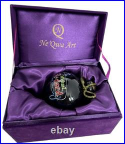 Michael Godard Pocket Rockets All In Artist Ornament Ne'Qwa Art Lined Box