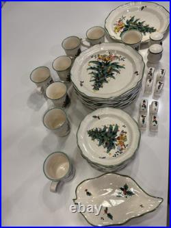 Miksa Festive Season Christmas Serving Plates And Mugs 36 Pieces Set Miksa Festive Season Christmas Serving Plates And Mugs 36 Pieces Set