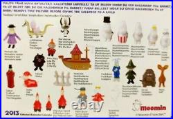 Moomin Advent Calendar 2013 Figure 24 Pieces Martinex Finland F/S New