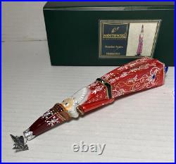 Mostowski Russian Santa Blown Glass Christmas Ornament with Box Poland NM#63515