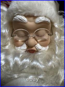 Motion Santa Animated Electronic Snoring Whistling Christmas Animated Display