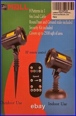 Moving Firefly LEDMALL RGB Outdoor Garden Laser Christmas Lights with RF remote