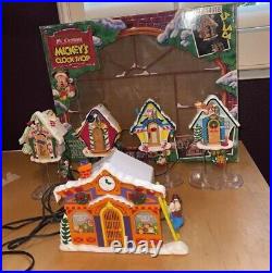 Mr. Christmas 1993 Mickey's Clock Shop Complete Working Mr. Christmas 1993 Mickey's Clock Shop Complete Working