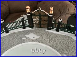 Mr. Christmas Holiday in Motion Animated Victorian Skaters Skating Rink Complete