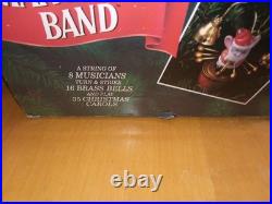 Mr Christmas Santa's Marching Band Red Hat Mice Characters See Video VHTF Works