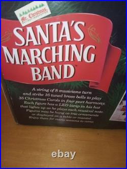 Mr Christmas Santa's Marching Band Red Hat Mice Characters See Video VHTF Works
