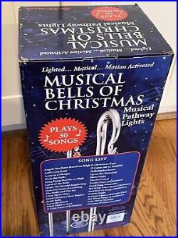 Mr Christmas Shepherd's Hook Musical Motion Pathway Bells / Rare / New In Box