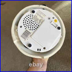 Mr Christmas Snowman Automated Snow Globe RARE RED BOW TIE Vtg Original