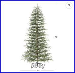 My Texas House 2025 7.5' Cypress Pre-Lit Artificial Christmas Tree 500 LEDs