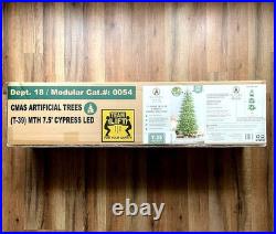 My Texas House 2025 7.5ft Cypress Pre-Lit Artificial Christmas Tree 500 LEDs