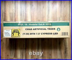 My Texas House 2025 7.5ft Cypress Pre-Lit Artificial Christmas Tree 500 LEDs