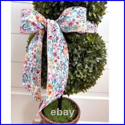 My Texas House 35 Boxwood Easter Bunny Topiary Porch Decor New