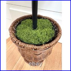 My Texas House 35 Boxwood Easter Bunny Topiary Porch Decor New