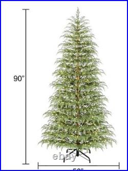 My Texas House 7.5ft Cypress Pre-Lit Artificial Christmas Tree 500 LEDs 2025