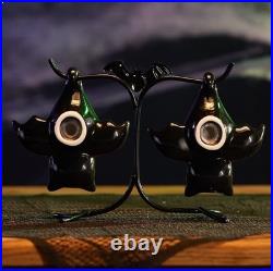 NEW 18 Cracker Barrel Ghost Dog 2025 + Hanging Bats Salt and Pepper Set BUNDLE