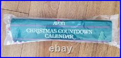 NEW 1987 AVON Christmas Countdown Advent Calendar with MOUSE (open package)
